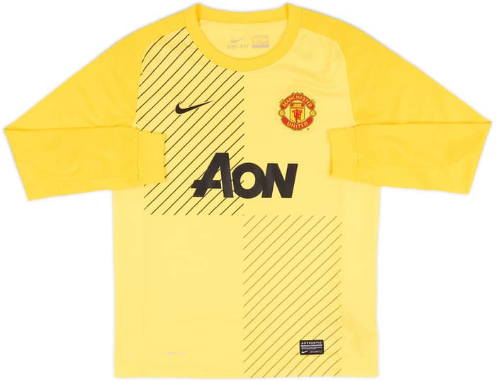 2013-14 Manchester United GK Shirt - 7/10 - (M.Boys)