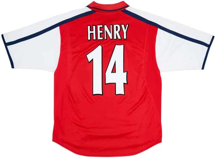 2002-04 Arsenal Home Shirt Henry #14 - 8/10 - (L)