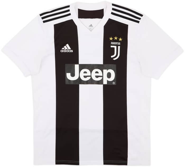 2018-19 Juventus Home Shirt Ronaldo #7 - 6/10 - (XL.Boys)