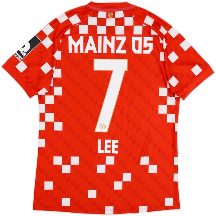 2024-25 FSV Mainz Home Shirt Lee #7 - 8/10 - (M)