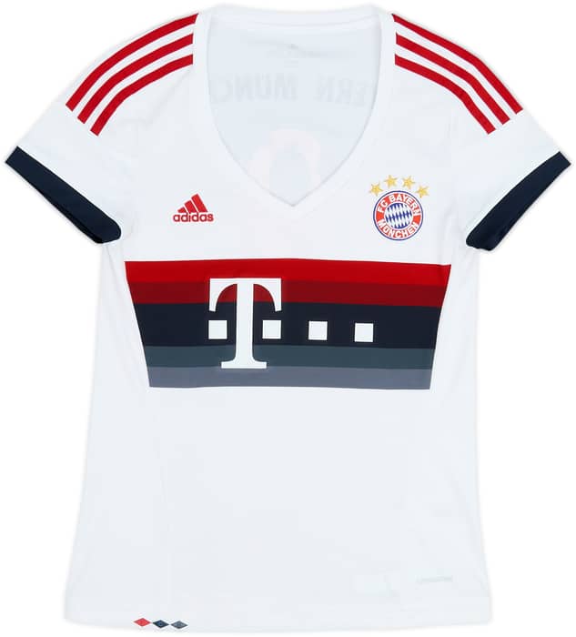 2015-16 Bayern Munich Away Shirt Lewandowski #9 - 4/10 - (Women's S)
