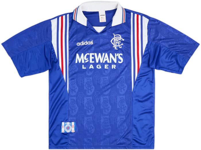 1996-97 Rangers Home Shirt #2 - 8/10 - (L)