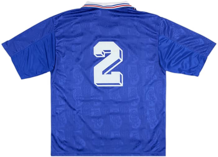 1996-97 Rangers Home Shirt #2 - 8/10 - (L)