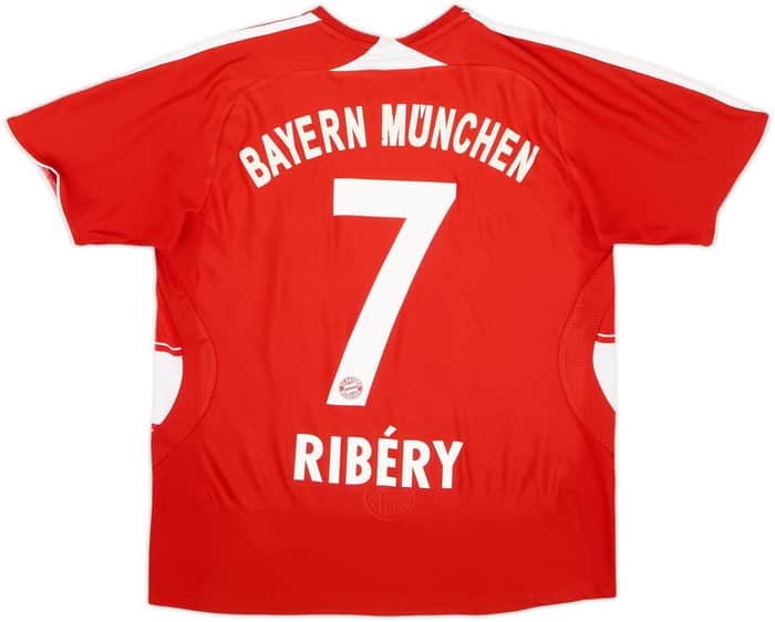 2007-08 Bayern Munich Home Shirt Ribery #7 - 6/10 - (L.Boys)