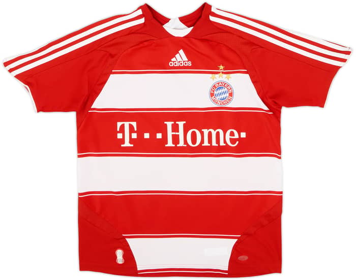 2007-08 Bayern Munich Home Shirt Ribery #7 - 6/10 - (L.Boys)