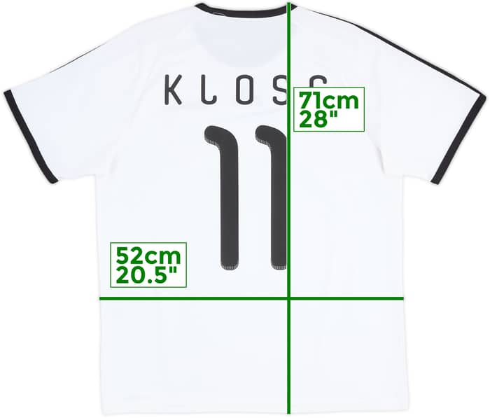 2010-11 Germany Basic Home Shirt Klose #11 - 8/10 - (M/L)
