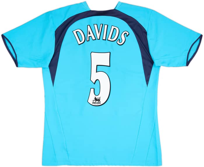 Camiseta de visitante del Tottenham 2006-07 Davids #5 - 8/10 - (M)