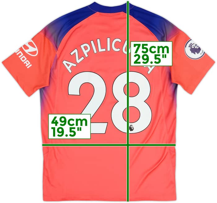 2020-21 Chelsea Third Shirt Azpilicueta #28 - 6/10 - (M)
