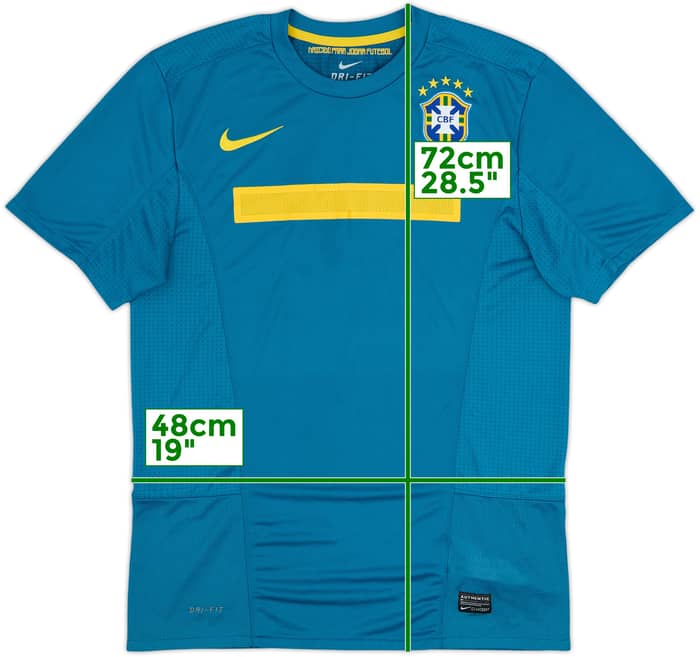 2011 Brazil Away Shirt - 10/10 - (M)