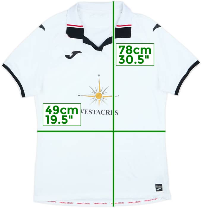 2022-23 Swansea Home Shirt - 7/10 - (Women's L)