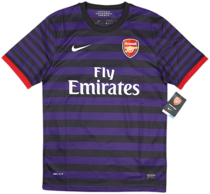 2012-13 Arsenal Away Shirt Arteta #8 (S)