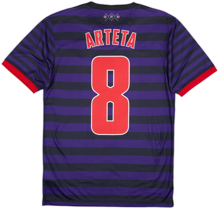 2012-13 Arsenal Away Shirt Arteta #8 - 8/10 - (S)