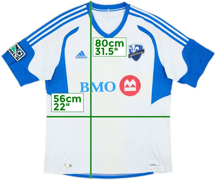 Camiseta de visitante del Montreal Impact 2012 #11 - 5/10 - (XL)
