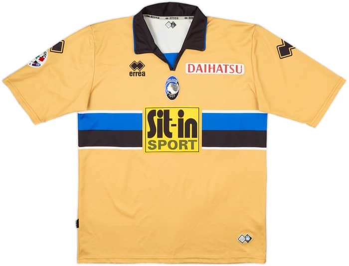 2007-08 Atalanta Match Issue GK S/S Shirt Coppola #30