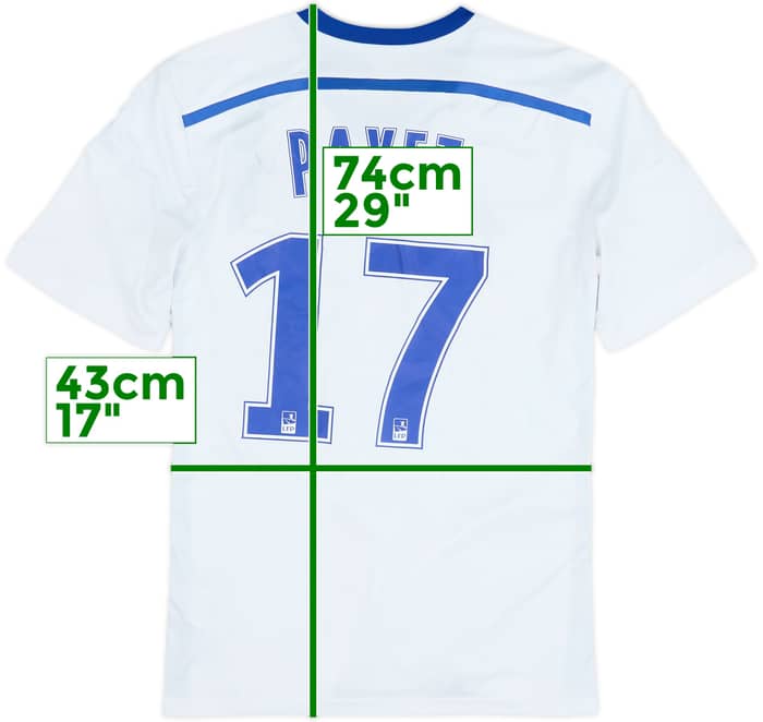 2014-15 Olympique Marseille Home Shirt Payet #17 - 6/10 - (M)