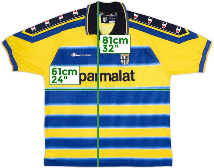 Camiseta de local del Parma 1999-00 versión de partido #5