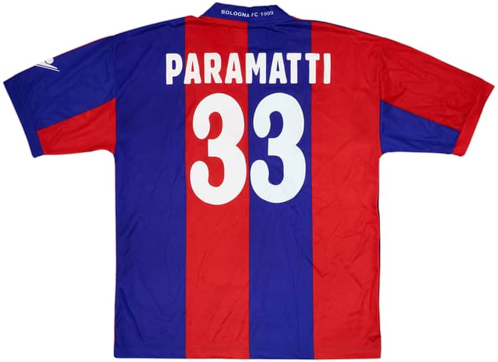 Camiseta de local del Bologna 2002-03 Paramatti #33 - 7/10 - (XL)