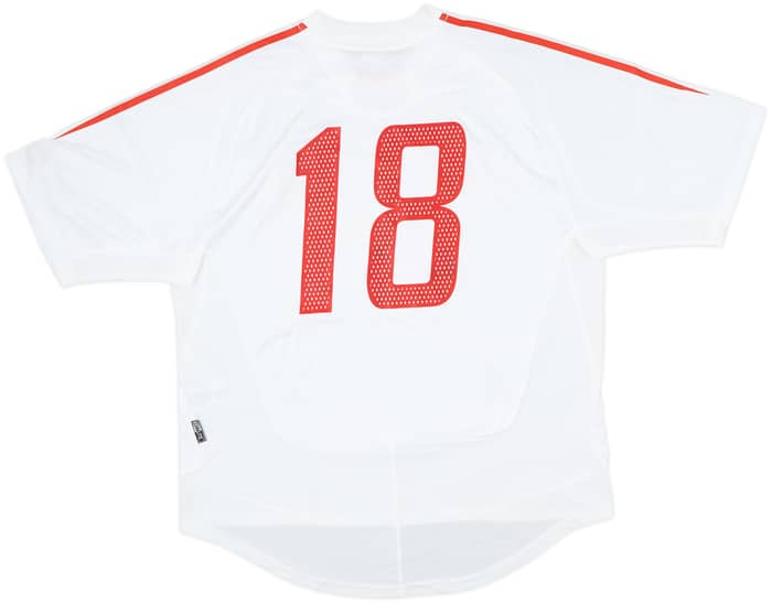 2004-06 China Away Shirt #18 - 5/10 - (L)