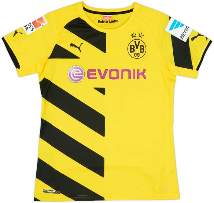 2014-15 Borussia Dortmund Home Shirt Bender #6 - 8/10 - (Women's M)
