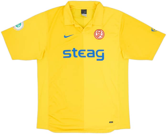 2007-08 Rot-Weiss Essen Match Issue Away Shirt Harrer #23