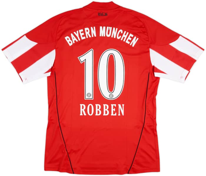 2010-11 Bayern Munich Home Shirt Robben #10 - 6/10 - (M)