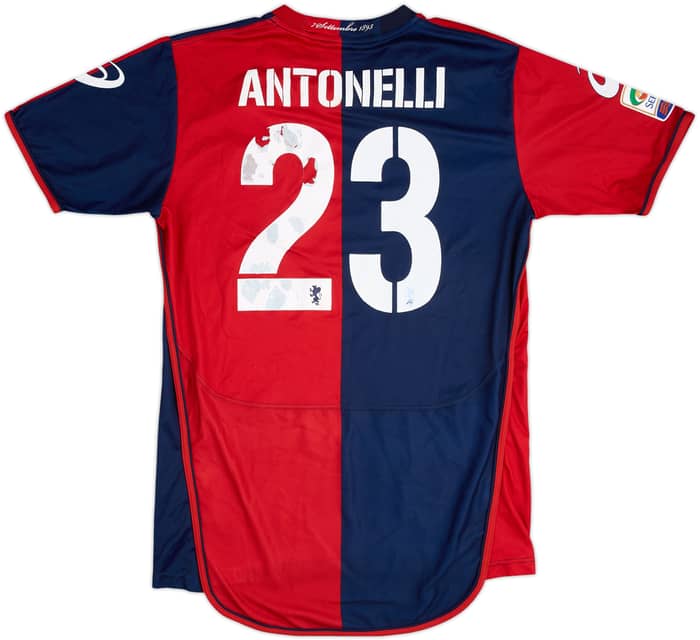 2010-11 Genoa Home Shirt Antonelli #23 - 5/10 - (XL)