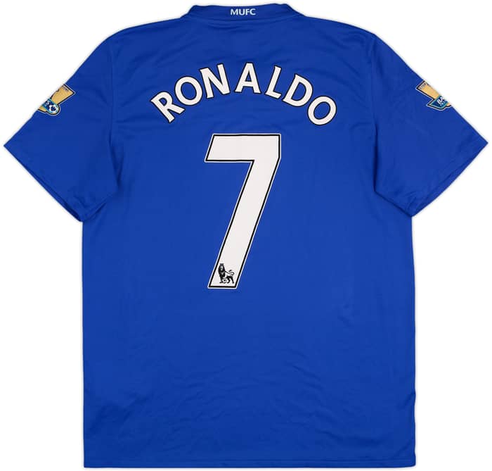 2008-09 Manchester United Third Shirt Ronaldo #7 - 8/10 - (L)