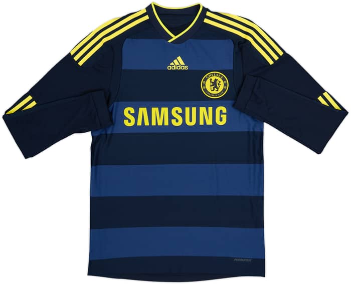 2009-10 Chelsea Player Issue Away L/S Shirt Drogba #11 - 9/10 - (S)