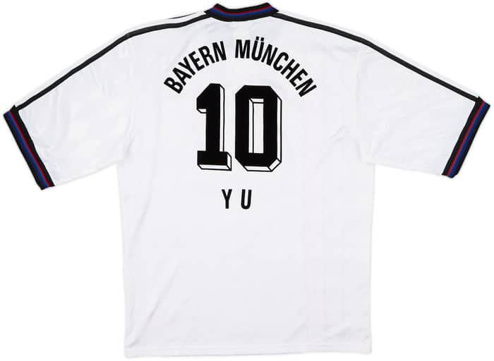 1996-98 Bayern Munich Away Shirt Yu #10 - 9/10 - (M)