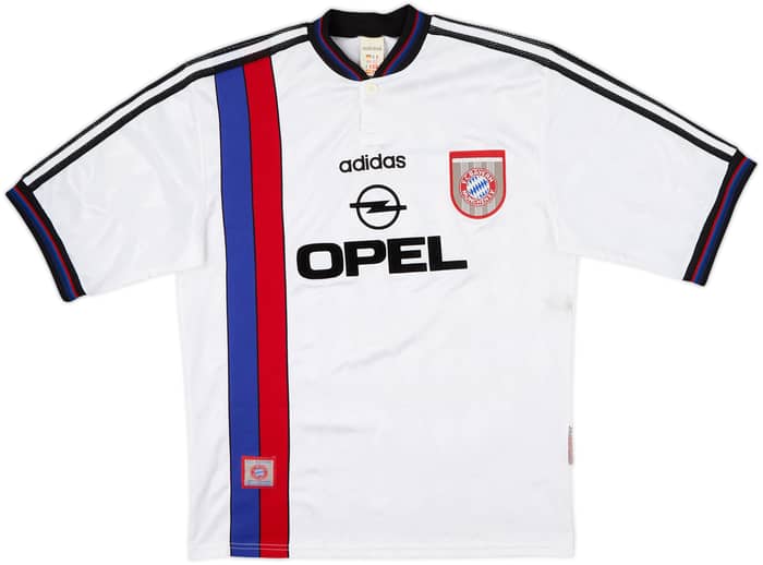 1996-98 Bayern Munich Away Shirt Yu #10 - 9/10 - (M)