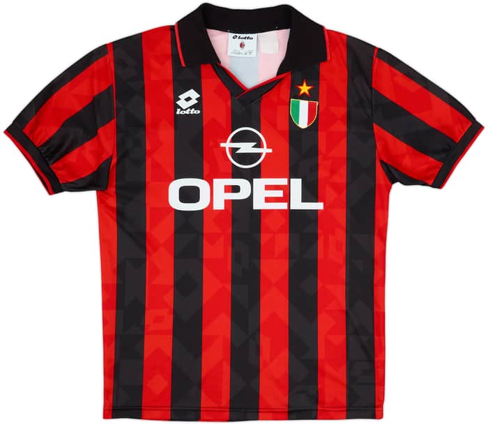 1994-95 AC Milan Home Shirt - 7/10 - (M)