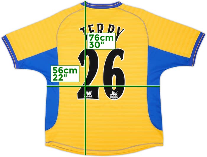 2000-01 Chelsea Away Shirt Terry #26 - 6/10 - (L)