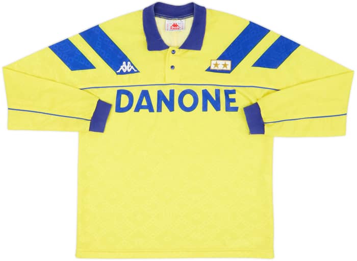 1992-94 Juventus Away L/S Shirt - 8/10 - (S)