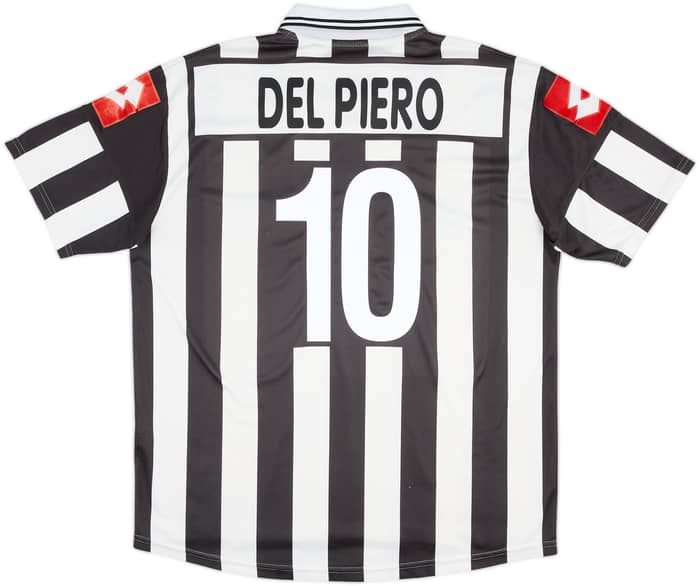 2001-02 Juventus Home Shirt Del Piero #10 - 6/10 - (XL)