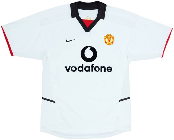 2002-03 Manchester United Away Shirt #7 - 9/10 - (S)