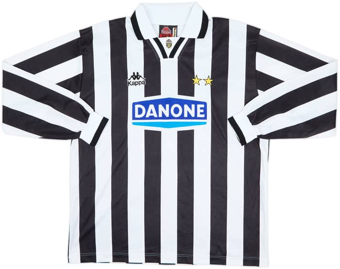 1994-95 Juventus Home L/S Shirt #13 - 5/10 - (L)