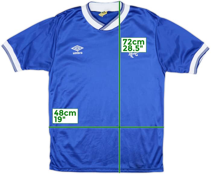 1984-87 Rangers Home Shirt - 7/10 - (M)