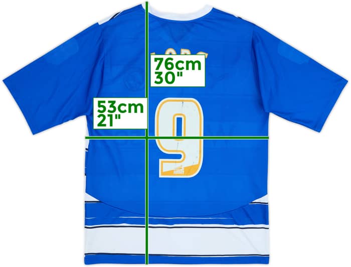 2010-11 Reading Home Shirt Long #9 - 6/10 - (L)
