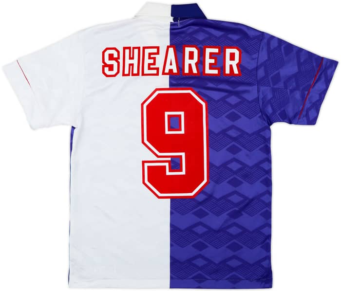 1992-94 Blackburn Home Shirt Shearer #9 - 7/10 - (M)