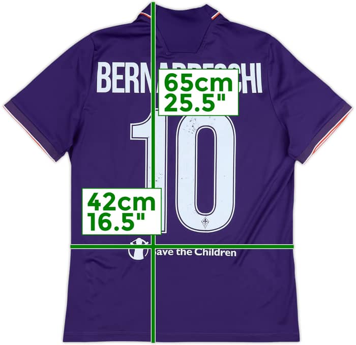 2016-17 Fiorentina Home Shirt Bernardeschi #10 - 5/10 - (S)
