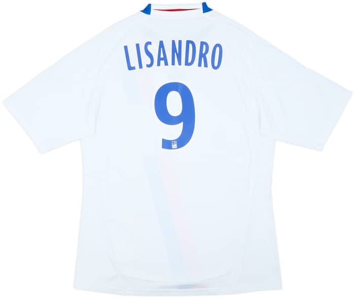 2010-11 Lyon Home Shirt Lisandro #9 - 7/10 - (L)