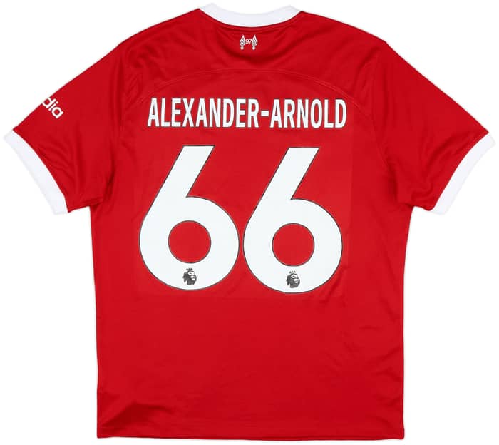 2023-24 Liverpool Home Shirt Alexander-Arnold #66 - 8/10 - (L)