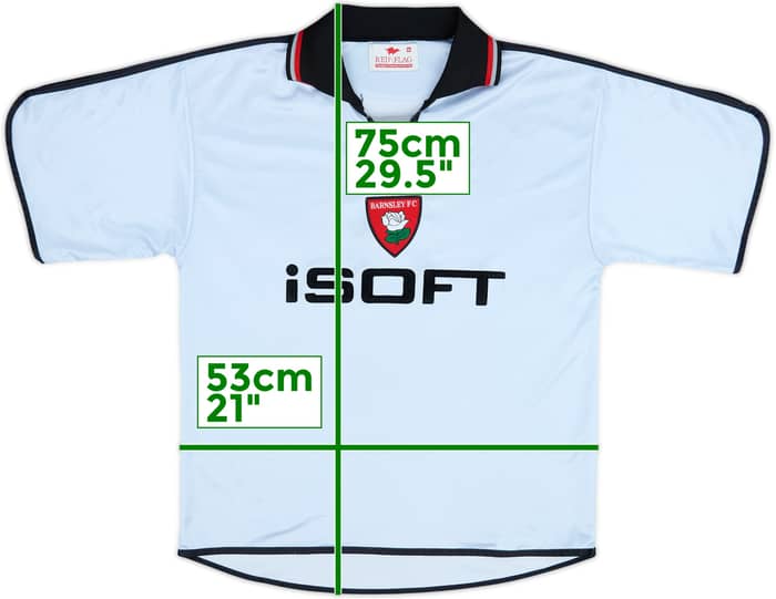 2002-03 Barnsley Away Shirt - 8/10 - (M)