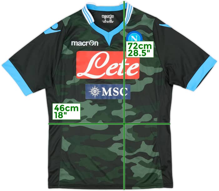 2013-14 Napoli Away Shirt - 10/10 - (S)