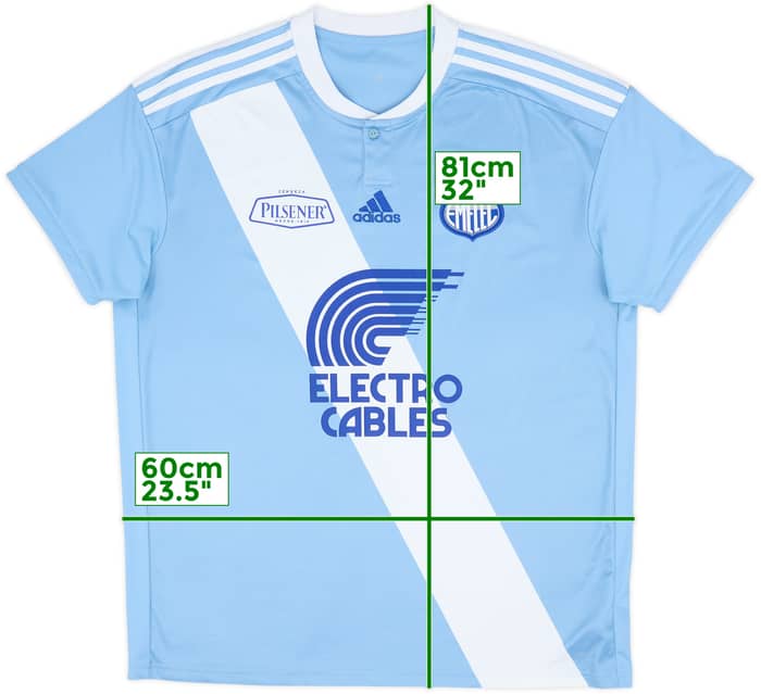 2018 Emelec Home Shirt - 7/10 - (XL)