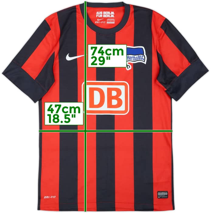 2012-13 Hertha Berlin Away Shirt - 8/10 - (S)