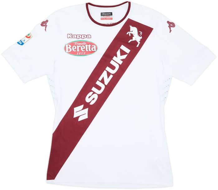Camiseta de visitante versión jugador firmada del Torino 2016-17 Baselli #8 - 6/10 - (XL)