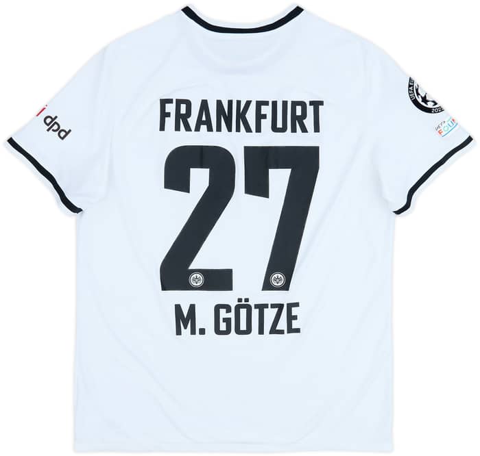 2022-23 Frankfurt Home Shirt M.Gotze #27 - 4/10 - (XL)