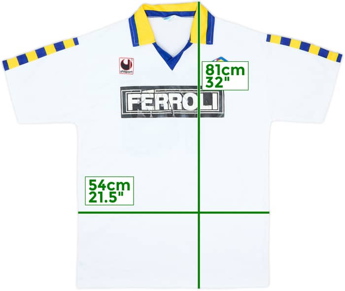 1992-95 Verona Away Shirt #16 - 5/10 - (XL)