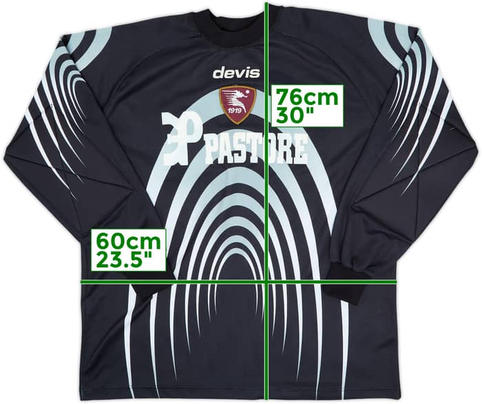 2004-05 Salernitana Match Issue GK Shirt #12